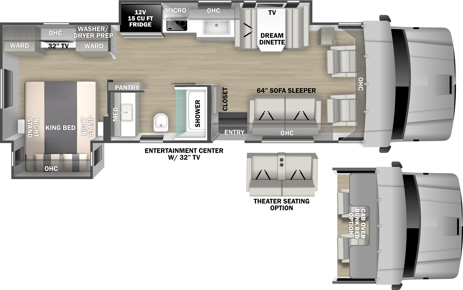 Europa 32KD Floorplan